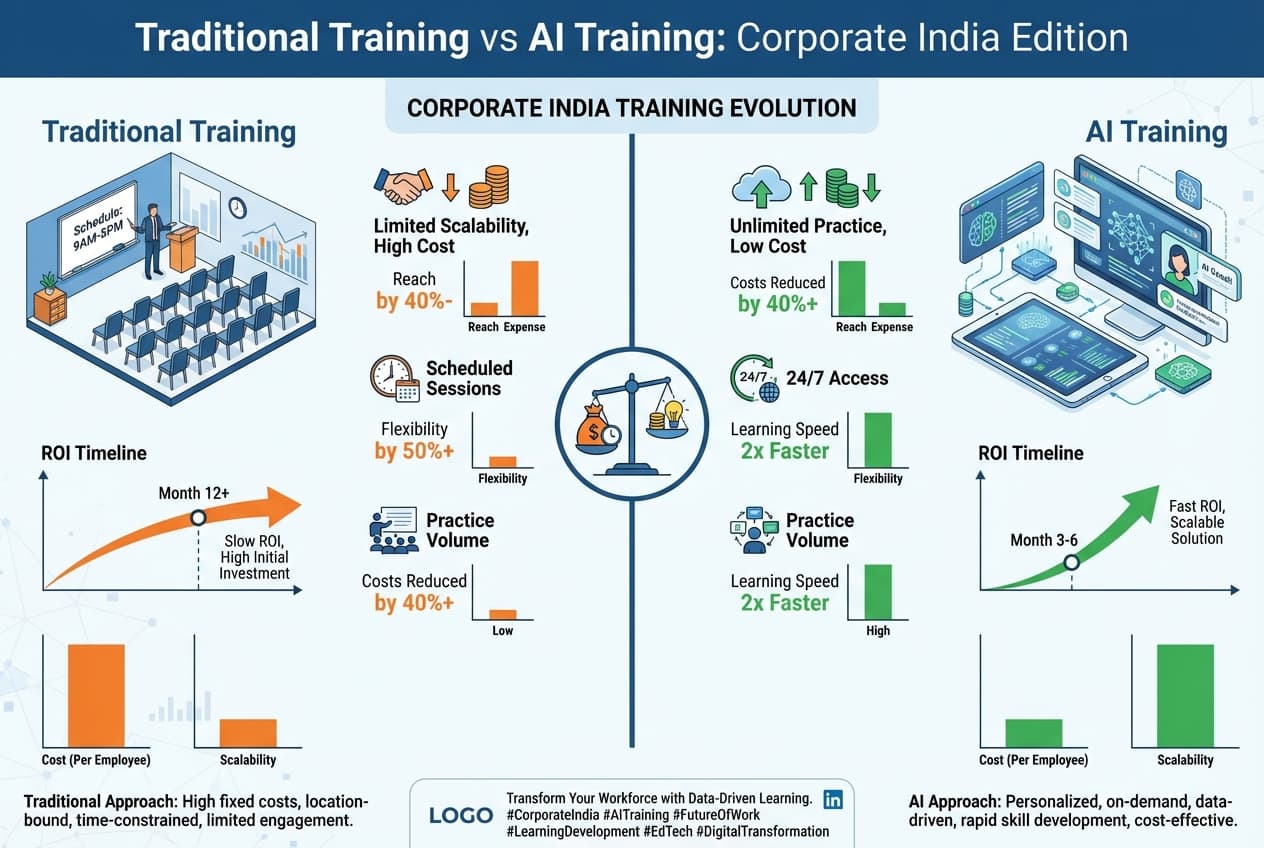 Training Comparison Infographic